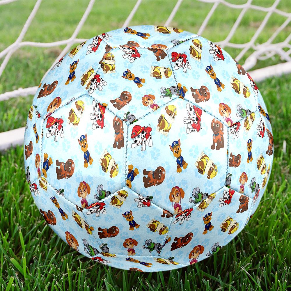PAW Patrol Print Size 5 Soccer Ball, Standard Match Football for Sports Game and Team Practice, Ideal Gift for Soccer Fans