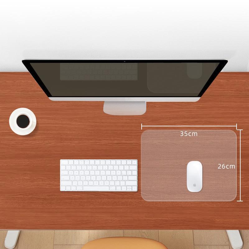 Transparent Glass Gaming Optical Mouse Pad E-Sport Fps Gamer Accessories Professional Mouse Mat Mousepad For Laptop Pc Computer