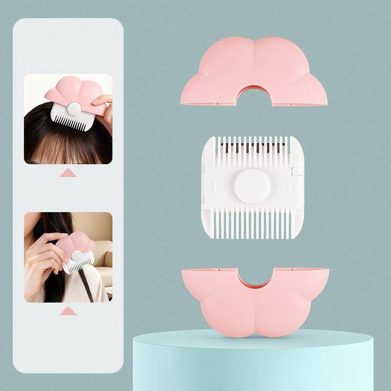 Hair Cutting Trimmer Combs 2 In 1 Double Sided Manual Bangs Cutter Shaving Remover Thinning Beauty Haircut Styling Accessory