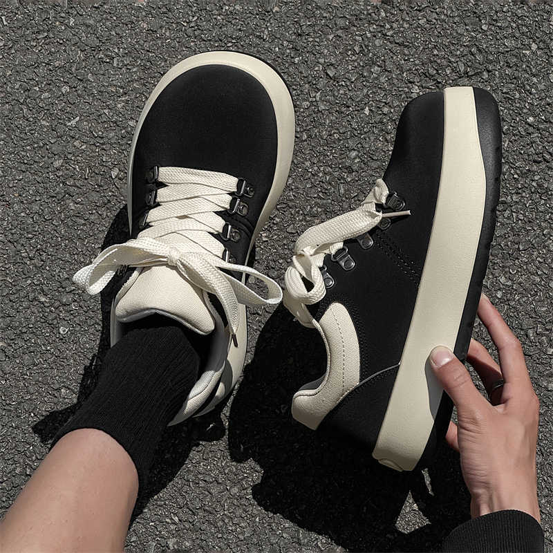 Fashion Lace Up Key Height Trekking Shoes Men Mining White Shoes White Hiking Shoes Sneakers Sports Sapatilla From China Leading