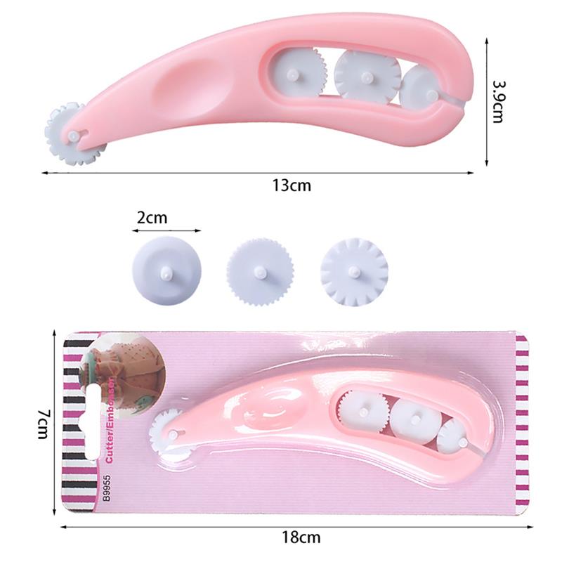 Fondant Cake Decorating Modelling Tools 4 Patterns Flower Decoration Pen Pastry Carving Cutter Baking Craft Cake Mold
