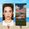 K-KatyS-ES Towel Textile Bathrobe Beach Quick-Drying Lightweight P-PerryS-ES Bandaids Singer Portable Album Camping Swim Pool
