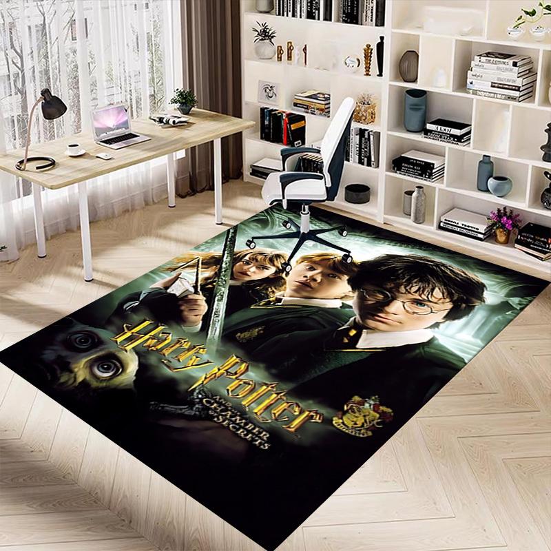 1pc Harry Potter Chamber of Secrets Carpet, for Home & Office Decor, Desk Chair Carpet, Festive Gift,Conference Room CarpetL1177