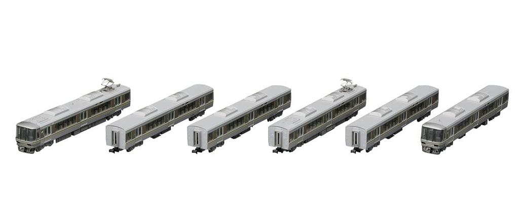 Tomytec TOMIX N Gauge JR 223 2000 Series Set 98479 Model Silver 6-Car Train,