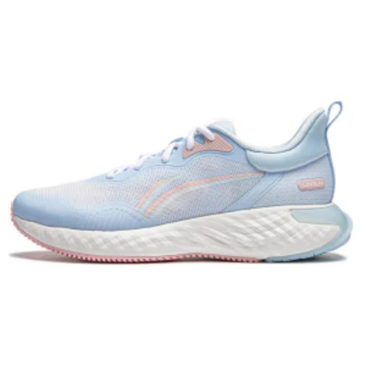 

Li Ning Chasing clouds Slip Resistant Abrasion Resistant Low top Running Shoes Women s Blue ARSU012-4 40