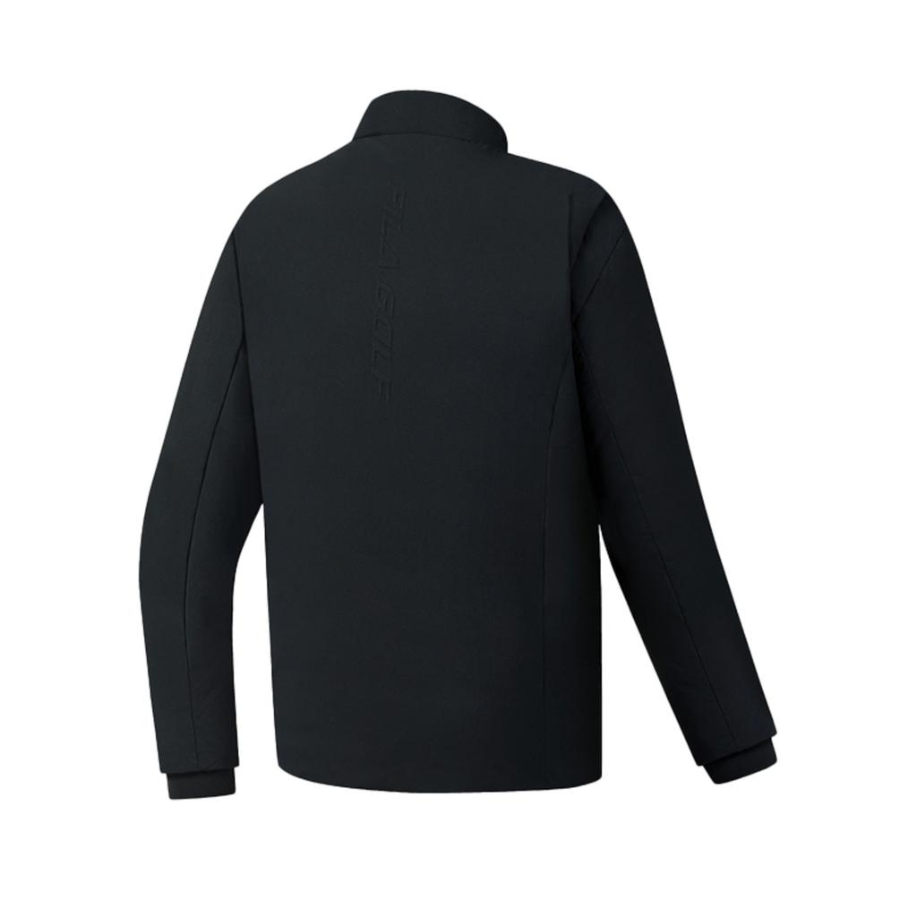 Fila Golf Series Simple Sports Casual Warm Versatile Comfortable Down Jacket Men Outerwear Deep-Black A61M545908FBK