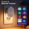 Dimmable LED Night Light White Noise RGB Color Motion Sensor Ambient Lamp