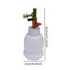 1L Brake Fluid Bottle Prevent Any Spatter Easy Carrying Brake Fluid Dispensing Bleeder Bottle for Heavy Motorcycles Auto