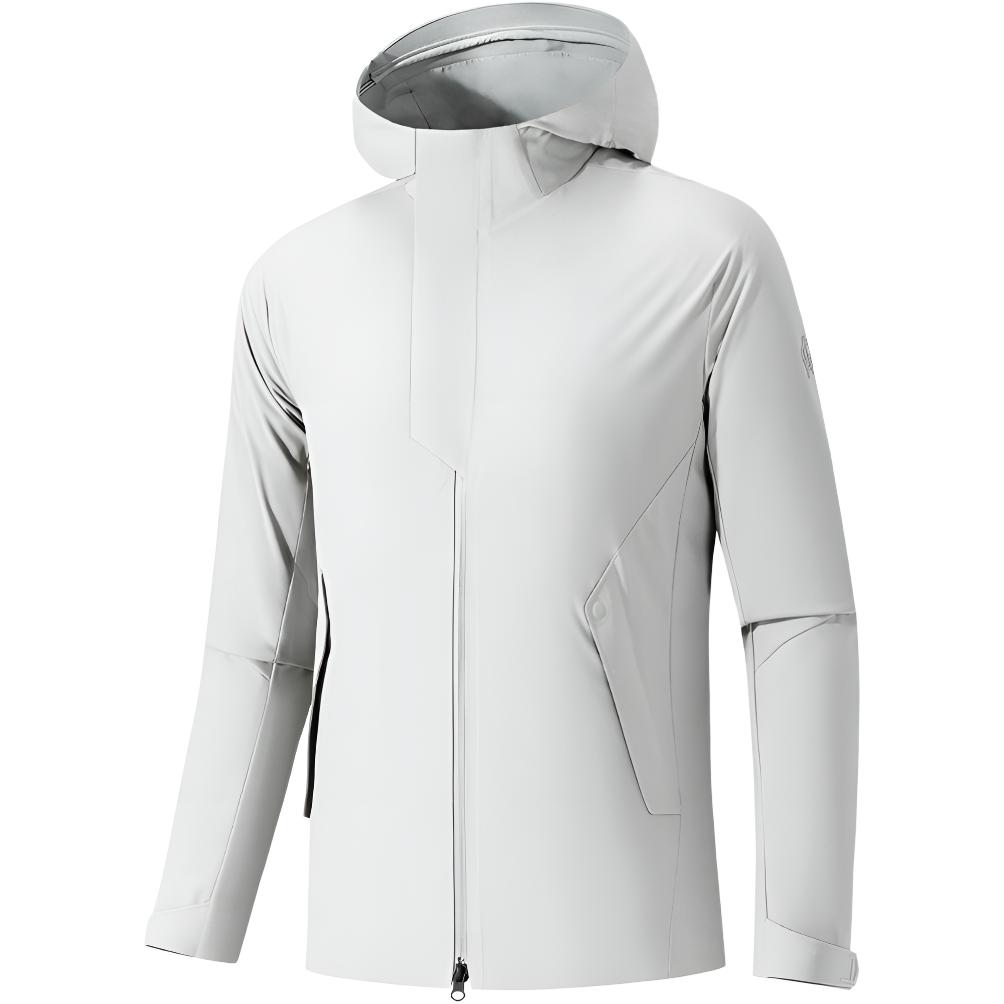 

Anta Champion Travel Series Sports Casual Simple Solid Color Comfortable Versatile Zip Jacket Men Jacket 152530630-1