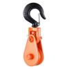 VEVOR 2 Ton Snatch Block with Swivel Hook, 3" Sheave 3/8" Inch Wire Rope