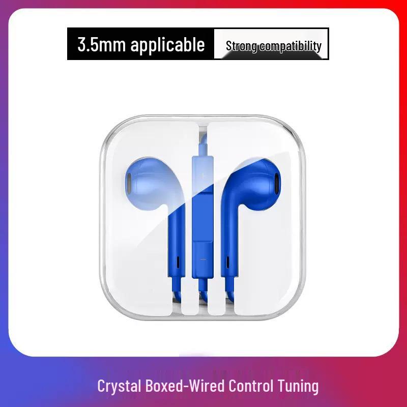 Auriculares In-Ear con Micrófono y Control por Cable, Compatibles con Apple, Android y Huawei, con Graves Potentes