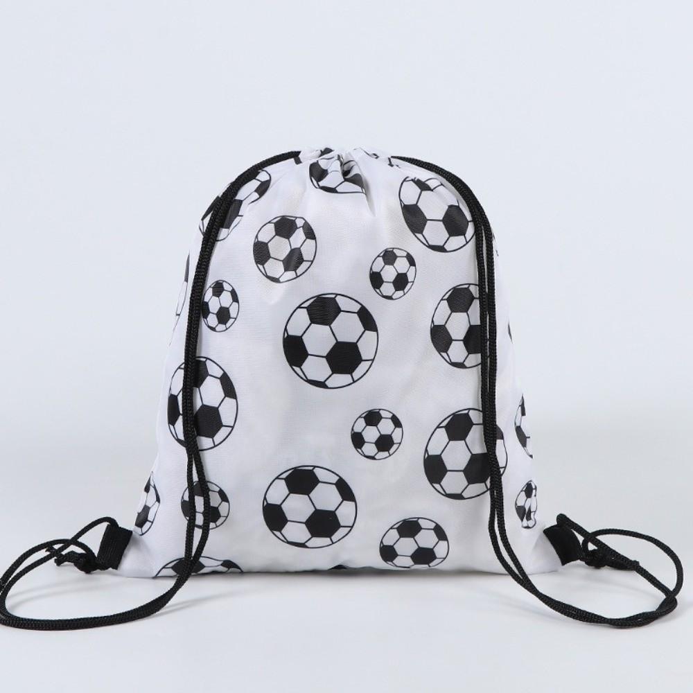 3pcs/set Digital Full-Print Drawstring Bag Polyester Material Double Shoulder Bag  Shopping