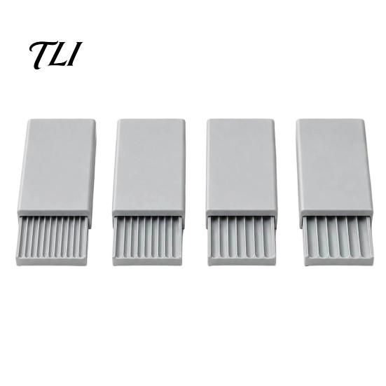 Small Precision Clay Molds 4Pcs 3D Print Gel Ball Maker Tools, Nail Art Bead Roller for Flowers, Polymer Mold 2/3/4/5 Mm Sphere Shaper