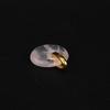 Rose Quartz Donut Pendant 925 Sterling Silver Gold Plated Rhodium Minimal Fine Jewelry Gift for Her
