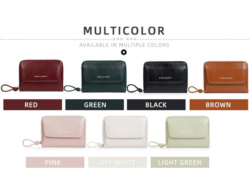 Women's High-end Mini Zipper Wallet & Card Holder