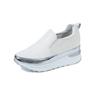 Spring new thick-soled lazy shoes women's one-pedal sports shoes casual and light muffin thick-soled running shoes