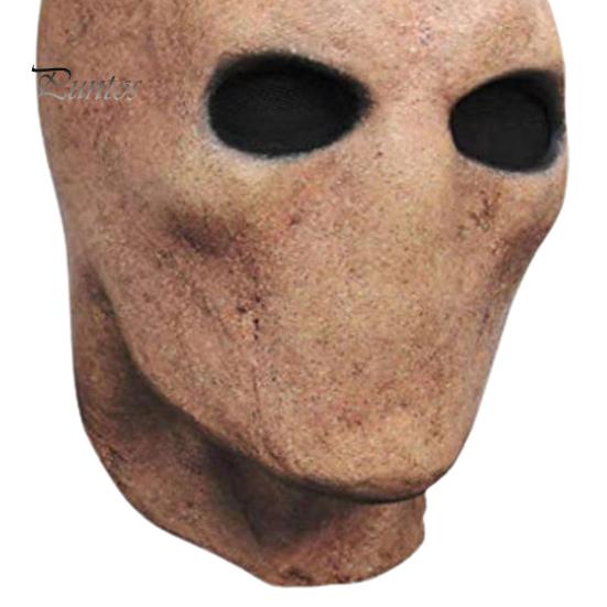 Horror Face Cushion Spooky Latex Halloween Helmet Alien Faceless Man Costume Decoration Cosplay Party Dress-Up Props