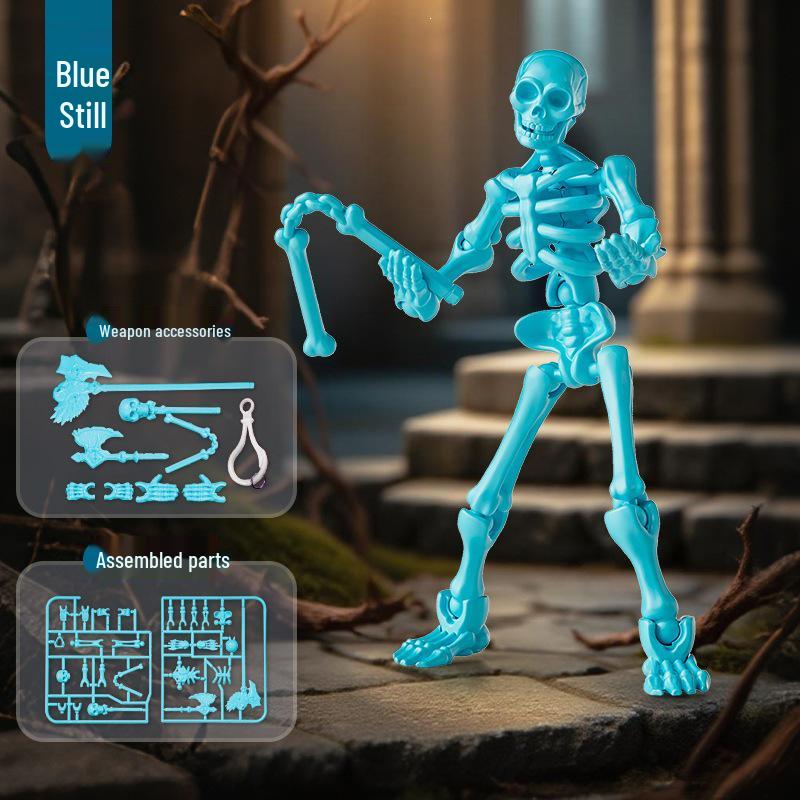 Flexible 3D Skeleton Toy for Boys – Educational, Fun, Stress Relief