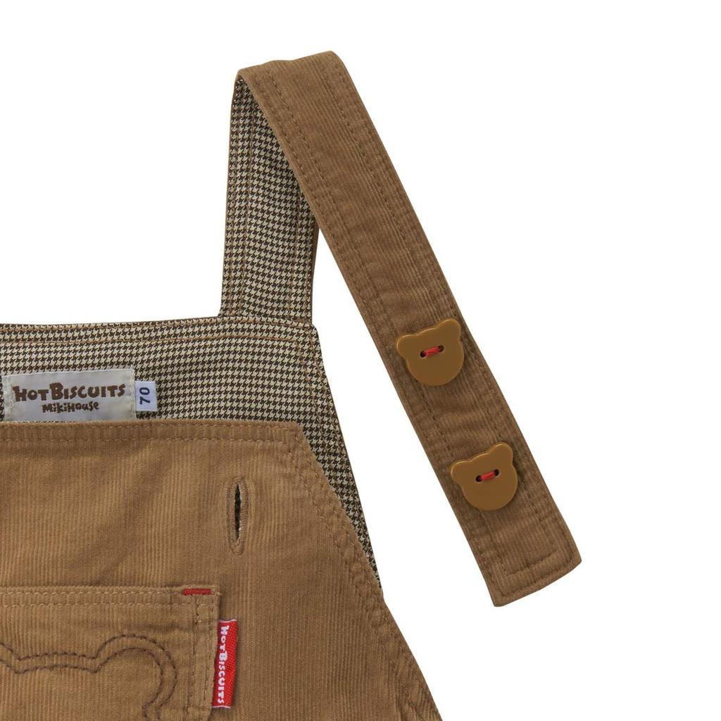 Miki House Hot Biscuits Jumper Skirt 73-1802-821 (90cm, Beige)