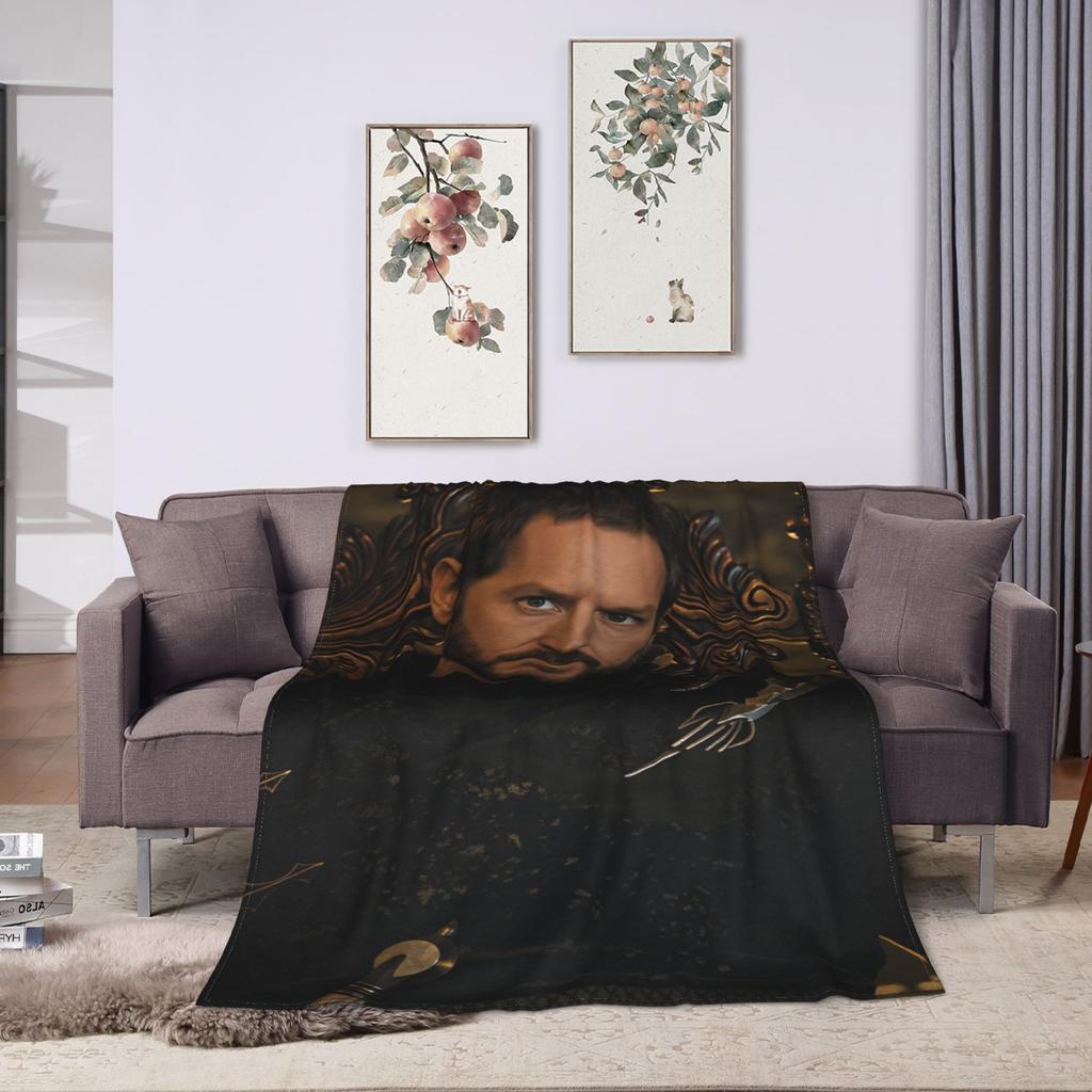 Baelor Targaryen Throw Blanket Warm Comfy Funny Blankets  For Living Room Travel Car Flannel Bedspread Bed Cover