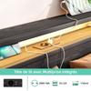 Bed 120x200 with Storage, Metal Bed Frame with USB Charging Function & LED Lighting, Modern Storage Bed with Headboard Shelf, Youth Bed/Guest Bed