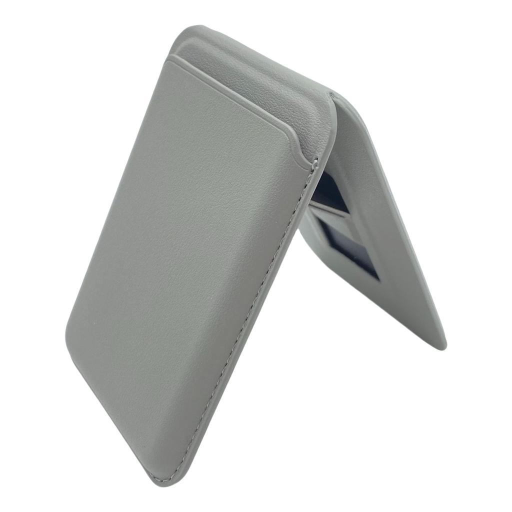 Magnetic Wallet Lightweight Magnetic Phone Wallet Stand Adjustable Leather Magnetic Card Holder Gifts for Women Men