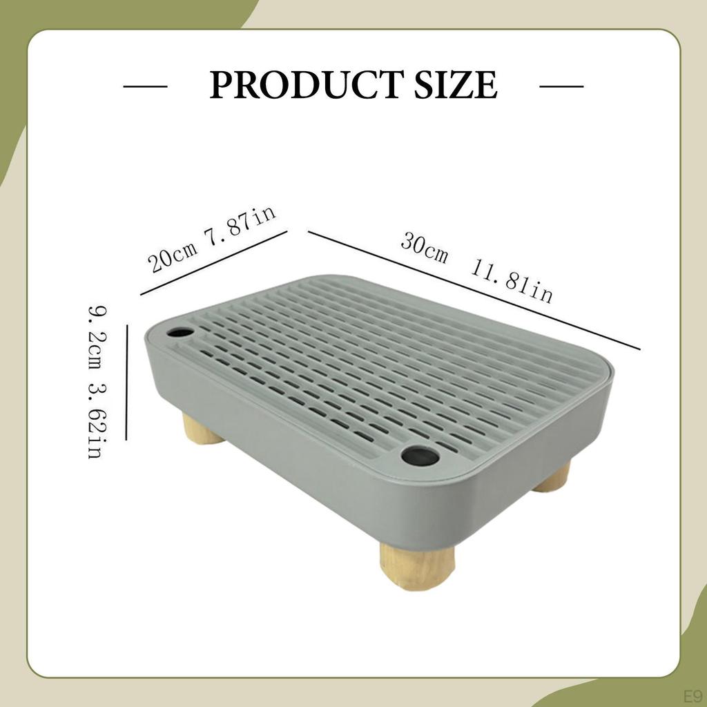Stufen Katzenstreumatte Leicht zu Reinigen mit Funktion für Kätzchen und Seniorenkatzen Rutschfeste Trittstufe
