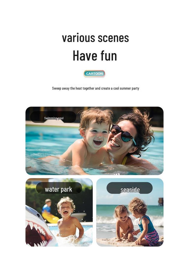 Children's Water Gun Toy: Large Capacity Press-Type Squirt Gun for Boys and Girls Water Play