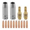 For MB 15AK MIG Welding Torch Welding Nozzle Welding Accessory 0.8mm Aperture Welding Torch Smooth Wire Feed Threadless Design