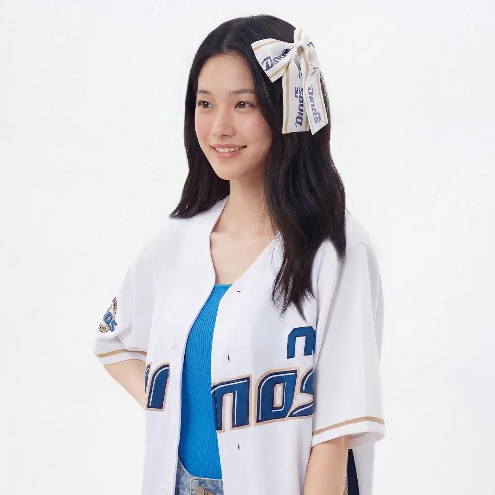 [KBO] NC Dinos (Home)_Lettering Ribbon Pin AS7GA307 white
