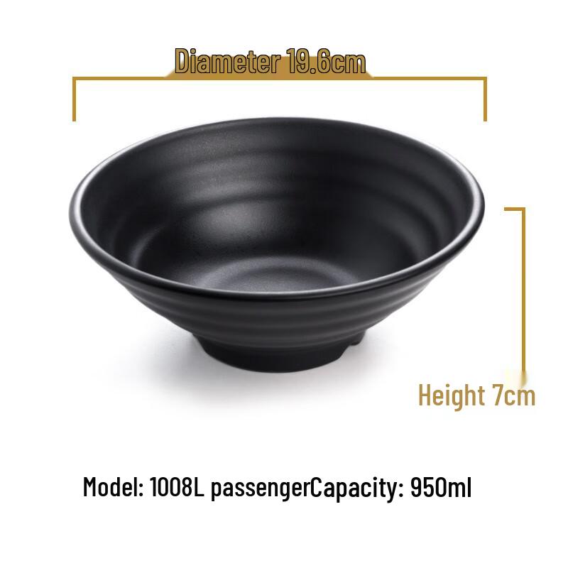 Japanese Style Melamine Noodle Bowl