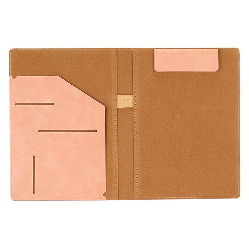 Business Data Archive: A5 Contract & A4 Conference Leather Folder with Multifunction Manager Clip Pad.