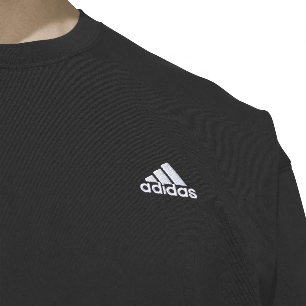 Adidas M SL Size S ESS+ T-Shirt, Black,