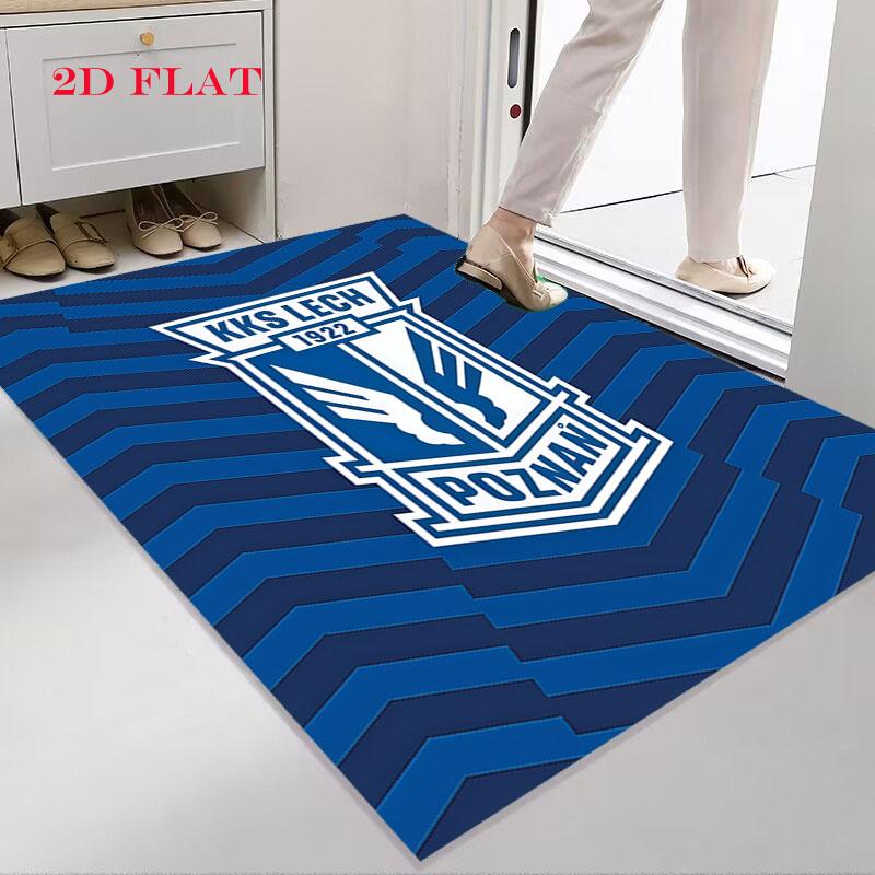 KKS Lech Poznań Carpet Rug for Living Room Bedroom Home Sofa Decoration,Kids play Nonslip Floor Mat