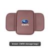 Car Armrest Mat Center Console Leather Protection Cushion For Subaru STI Forester Impreza Legacy Outback XV BRZ WRX Tribeca X333