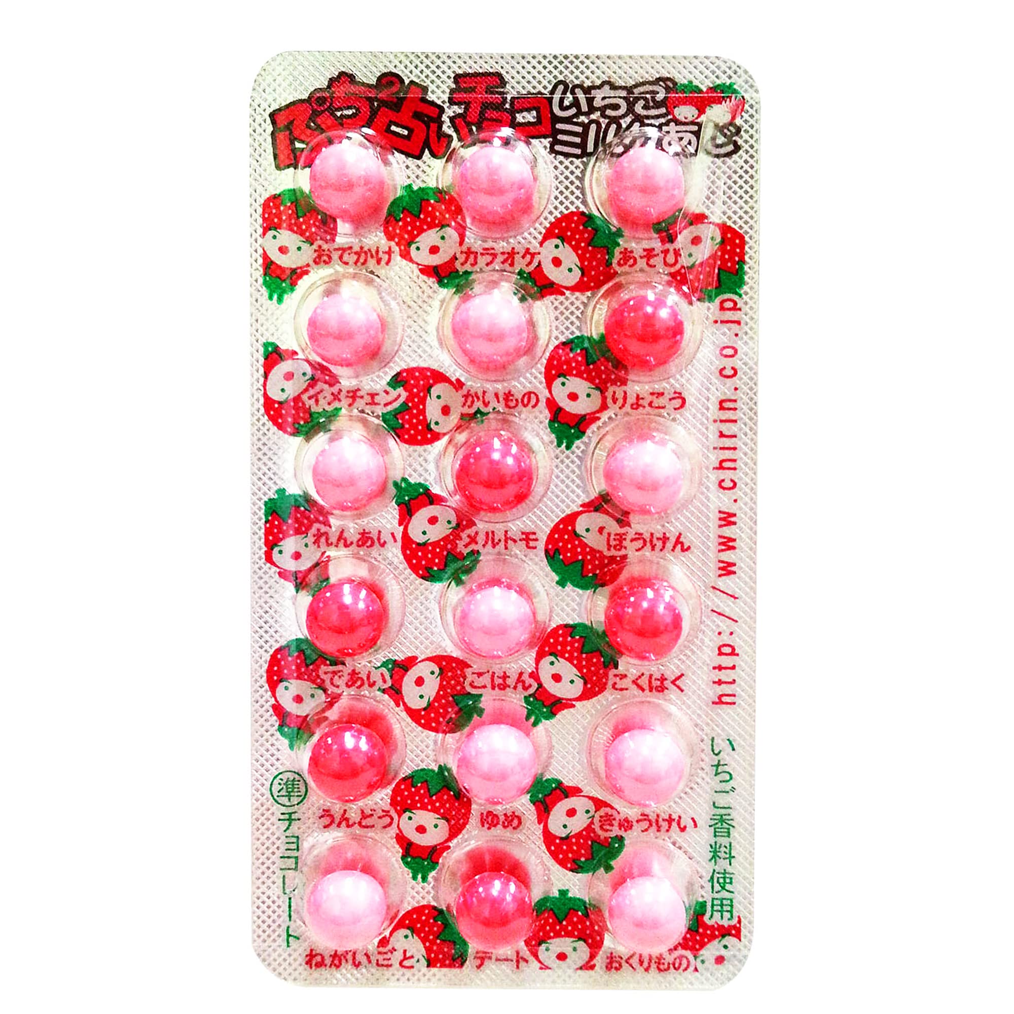 

Кондитерские изделия Chirin Puchi Puchi Fortune Telling со вкусом клубники и молока 18 таблеток x 30 штук