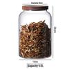 Extra Large Glass Sealed Storage Jar
