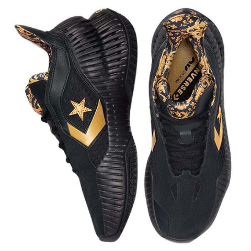 Converse All Star BB Prototype CX Low Top Basketball Shoes Unisex Black Gold