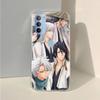 AD90 Anime Bleach Clear Case for Samsung A04 A14 A23 A34 A54 M23 M33 M52 M53 Realme 10 9 C30S C35 C55 VIVO Y02 Y21 Y33S Y51 X80 V25 Cover