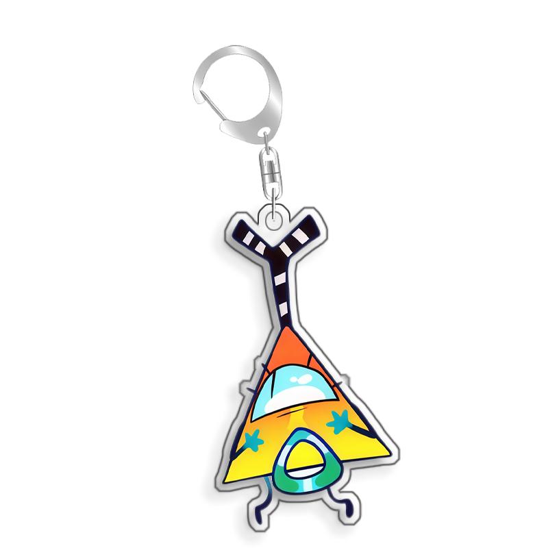 For The Amazing Digital Circus Jax Pomni Ragatha Zooble Caine Acrylic Selfmade Cute Cartoon Anime Keychain Pendant Toy Gift 5cm