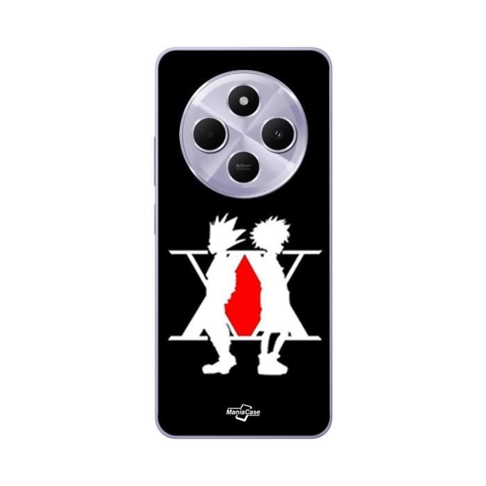 Coque - Xiaomi - Redmi 14C - Souple - Noir - Anime Otaku