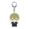 Porte-clés Acrylique pour Jjk Yuji Itadori Megumi Fushiguro Yuta Okkotsu Version Q Décoration de Sac à Dos DIY Pendentif Cadeau Exquis
