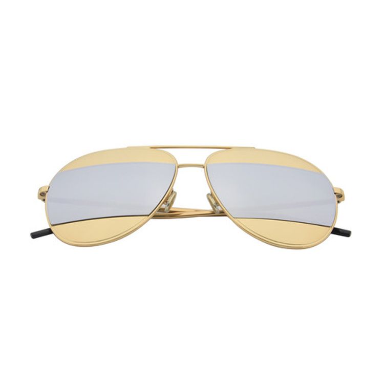 Dior Modne Okrągłe Okulary Przeciwsłoneczne Unisex Okulary Przeciwsłoneczne DIORSPLIT1-000DC-59