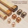 16Pcs Chair Leg Floor Protectors Stool Leg Protector Caps Anti-Slip Chair Leg Caps for Hardwood Floors Anti-Scratch Reduce Noise
