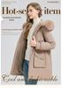 Women's Mid-Length Korean Style Cotton Padded Parka - Velvet Lined Winter Jacket