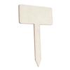 60pcs Wooden Blank T-Shaped Labels Markers for Price Markers / Gardening Markers / Cocktail Parties, Reusable Name Tag Cheese Markers