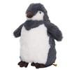Penguin Plush Cute Soft Fluffy Stuffed Animal Plush Doll Toy for Kid Birthday 9.84in Grey