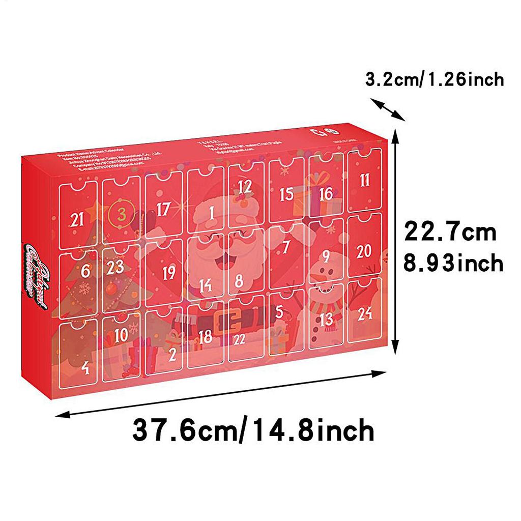 Weihnachts-Adventskalender 24 Tage LKW Lernspielzeug Countdown-Kalender Baufahrzeug Spielzeugset für Kinder Weihnachtsgeschenk