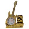 Stylish Violin Guitar Alarm Clock Creative Design Built-in Pen Organizer  Study Living