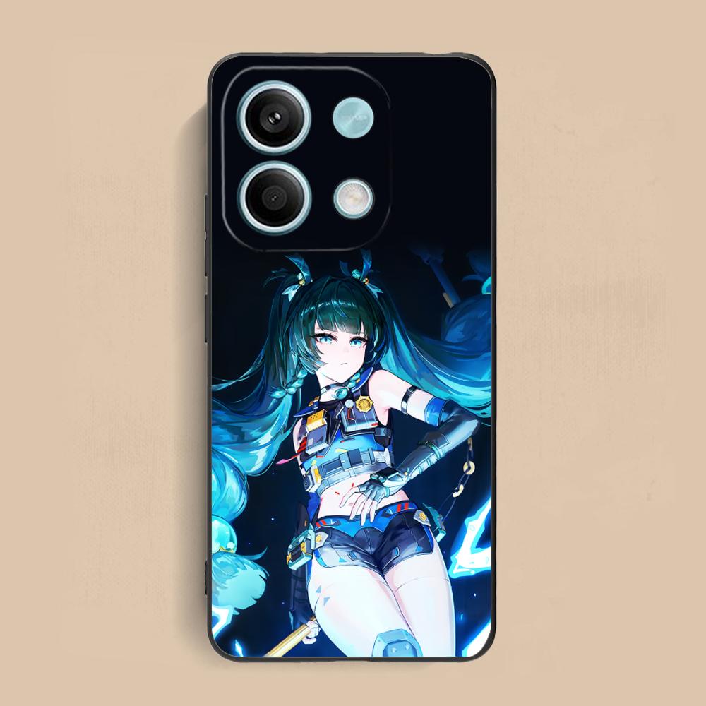 Zenless Zone Zero QingYi Phone Case for Xiaomi Redmi 15 14 13 12 A5 3 2 1 C Plus 4G 5G Colorful Printing Cover Cellphones Luxury
